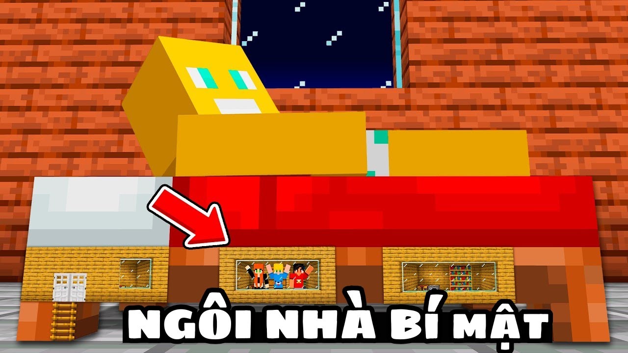 Minecraft Nhưng Ngôi Nhà Bí Mật Trong Cái Giường Và Phát Hiện Kho Avaritia Bị Cấm!