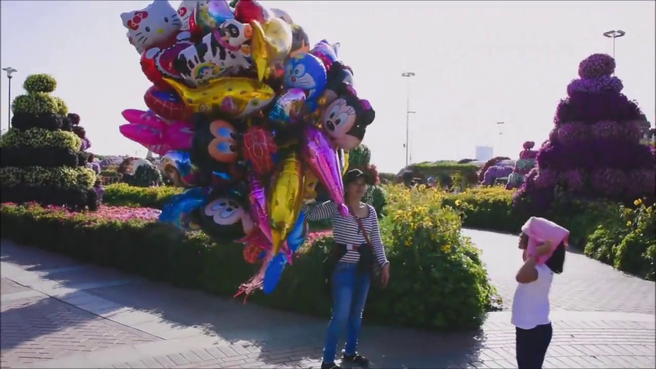 Dubai Miracle Garden حديقة معجزة دبي