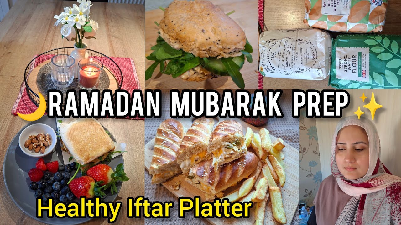 Ramadan Special Preparations||Healthy Iftar Platter||Iftar Recipes for kids||Ramadan Grocery Haul Uk