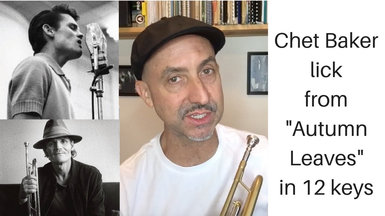 Chet Baker jazz lick #1 from 