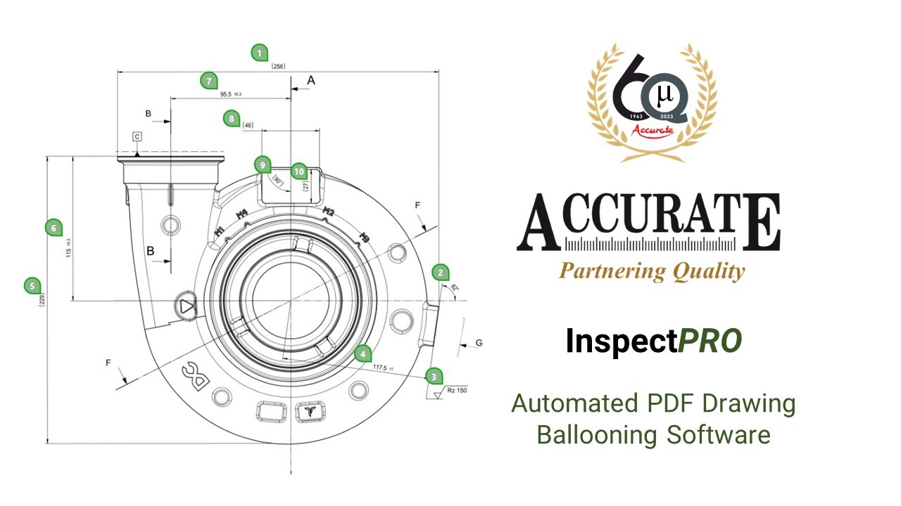 Accurate’s Auto Ballooning Software.