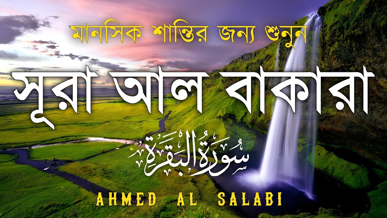 ঘরের উন্নতির জন্য সূরা বাকারা প্রতিদিন শুনুন I Surah Baqarah Full Quran Recitation | Ahmed al salabi