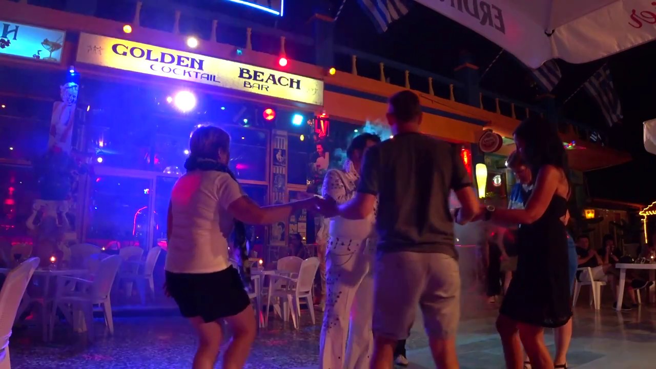 Sea bird hotel, Golden beach cocktail bar, Moraitika, Corfu, Greece