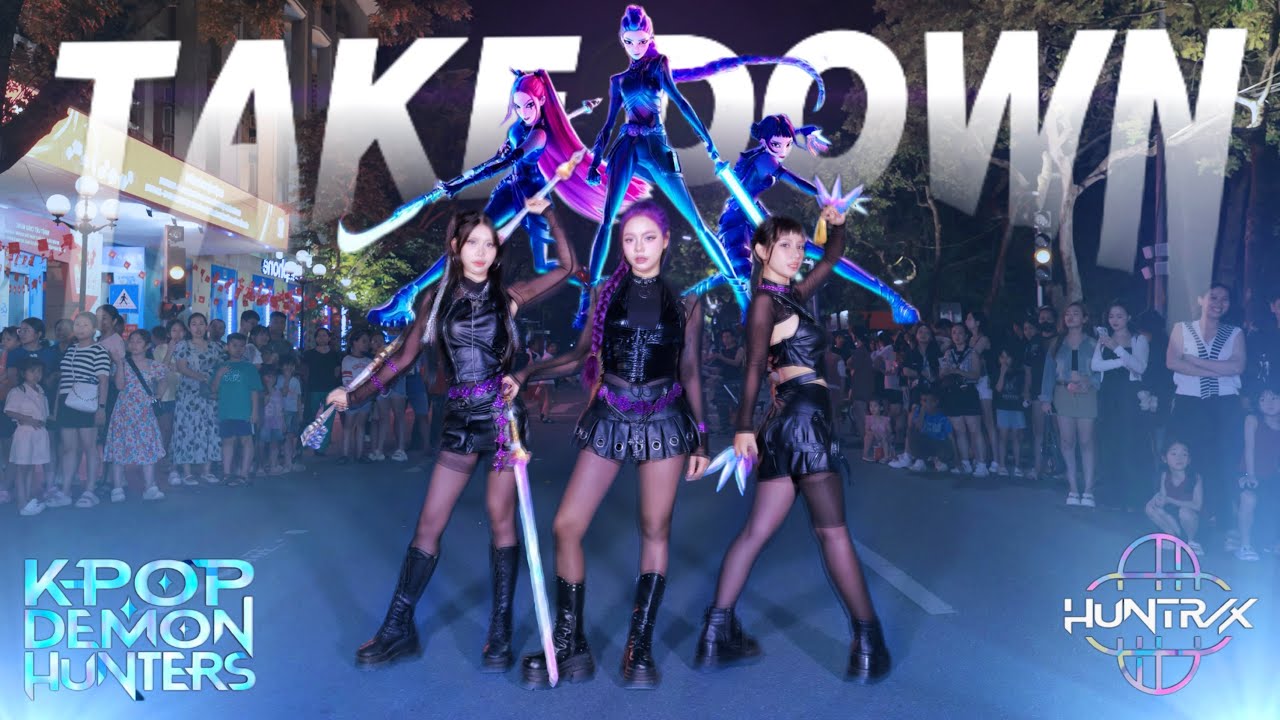 [K-POP DEMON HUNTERS IN PUBLIC] HUNTR/X ‘Takedown’ Dance Performance By B.T.B From VIETNAM