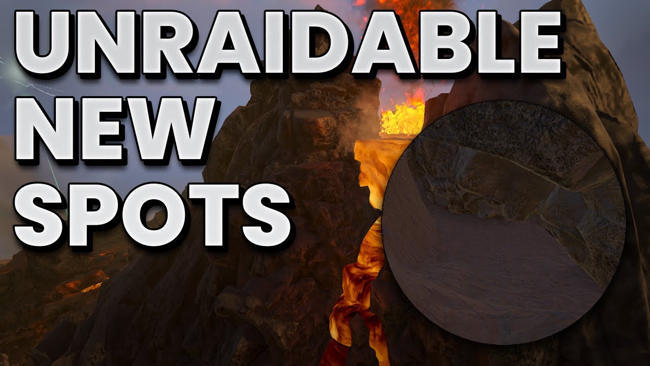 8 UNRAIDABLE Lost Island Ratholes & Base Locations | ARK PvP