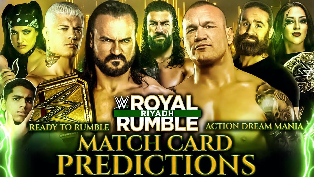 Прогнозы на матчи WWE Royal Rumble 2026 | Матчи Royal Rumble: Эр-Рияд | Action Dream Mania