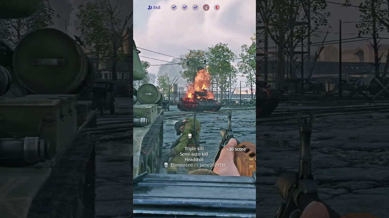 Panzerfaust VS Tank - Enlisted #enlisted #enlistedgameplay #justgameplay