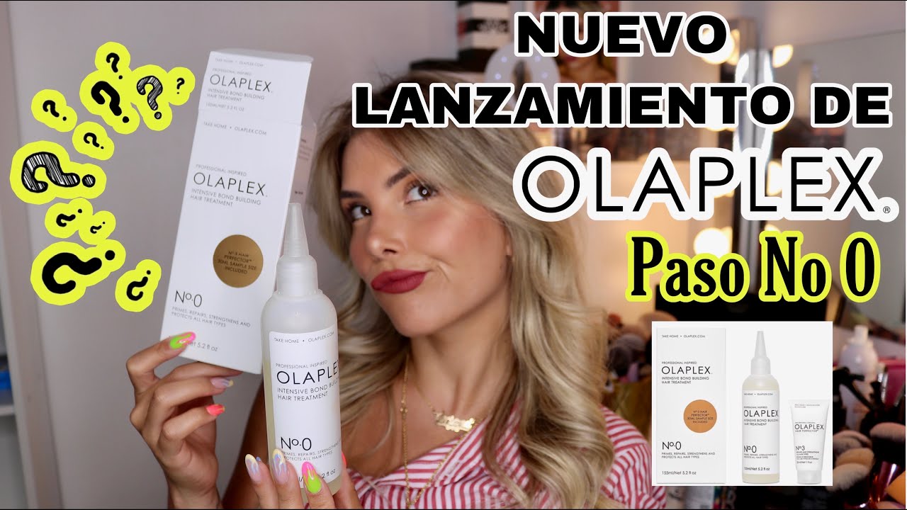 OLAPLEX No 0 👩🏼 👉🏽¿ VALE LA PENA COMPRARLO ?  | ⚠️HIDRATACION DE CABELLO DE 0 A 100