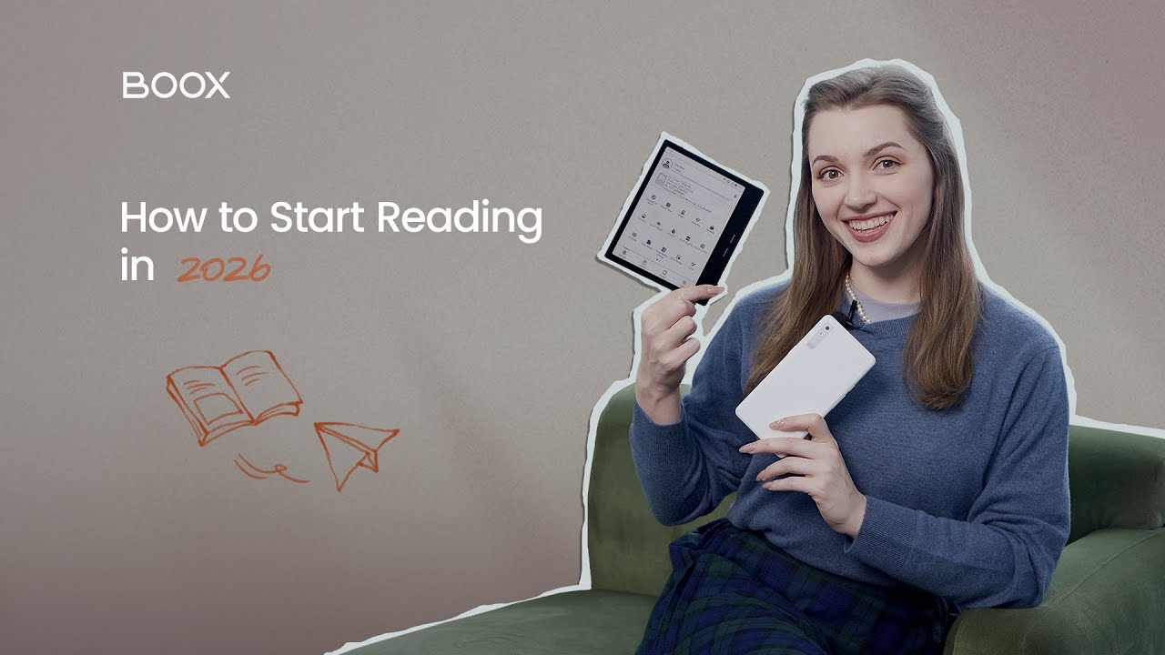 How to Start Reading in 2026 | BOOX