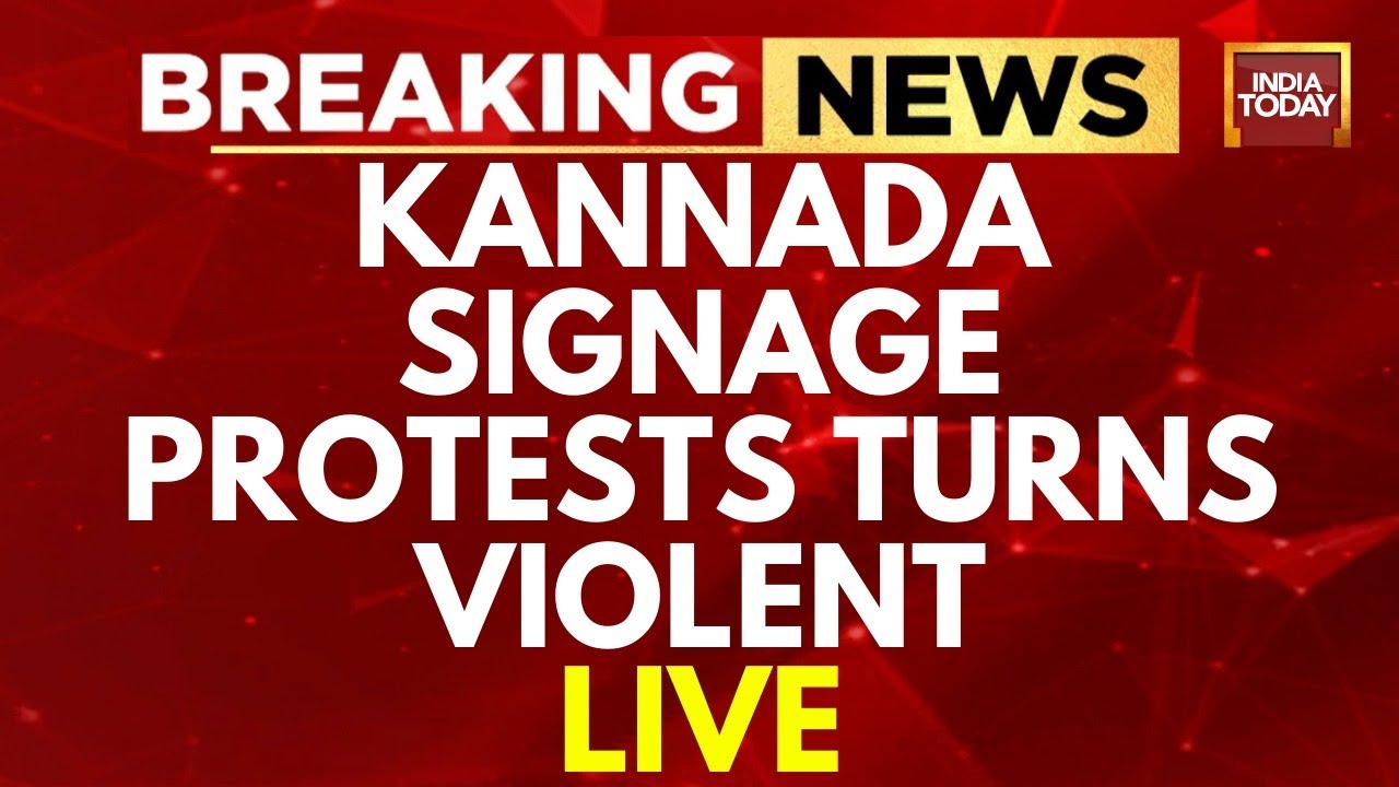 Language War In Karnataka LIVE | 60% Signage In Kannada By Feb End Or Lose Trade License: Civic Body