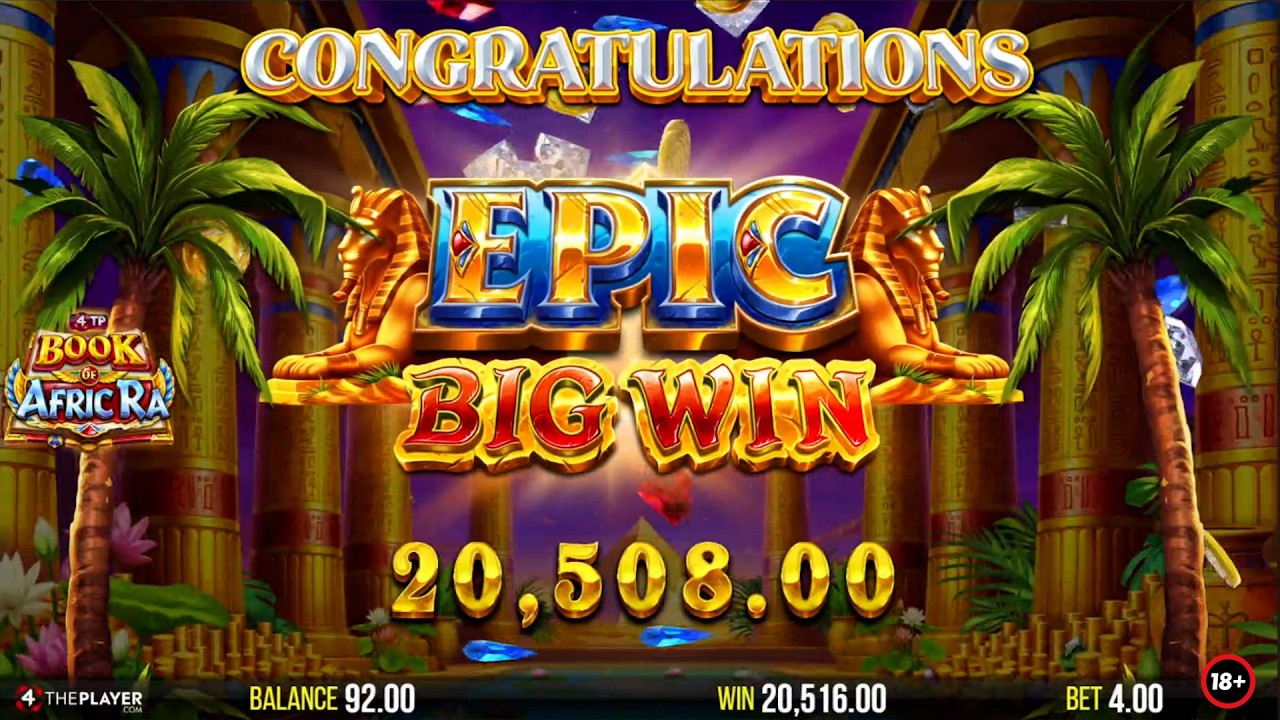 4TP Book of AfricRa 🐊🪙 - 5,129 x Win - 4ThePlayer