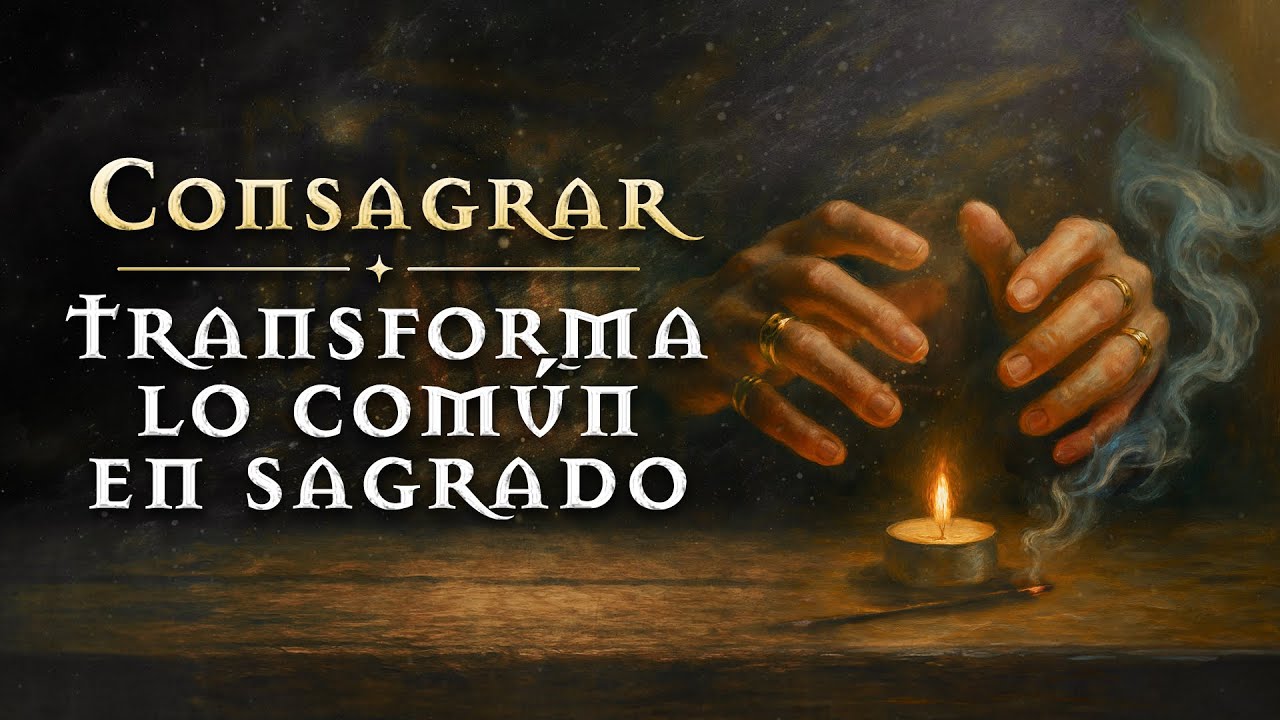 QU&Eacute; es CONSAGRAR y C&Oacute;MO HACER lo COTIDIANO algo SAGRADO 🔥 | Religare Ygnis Regnum