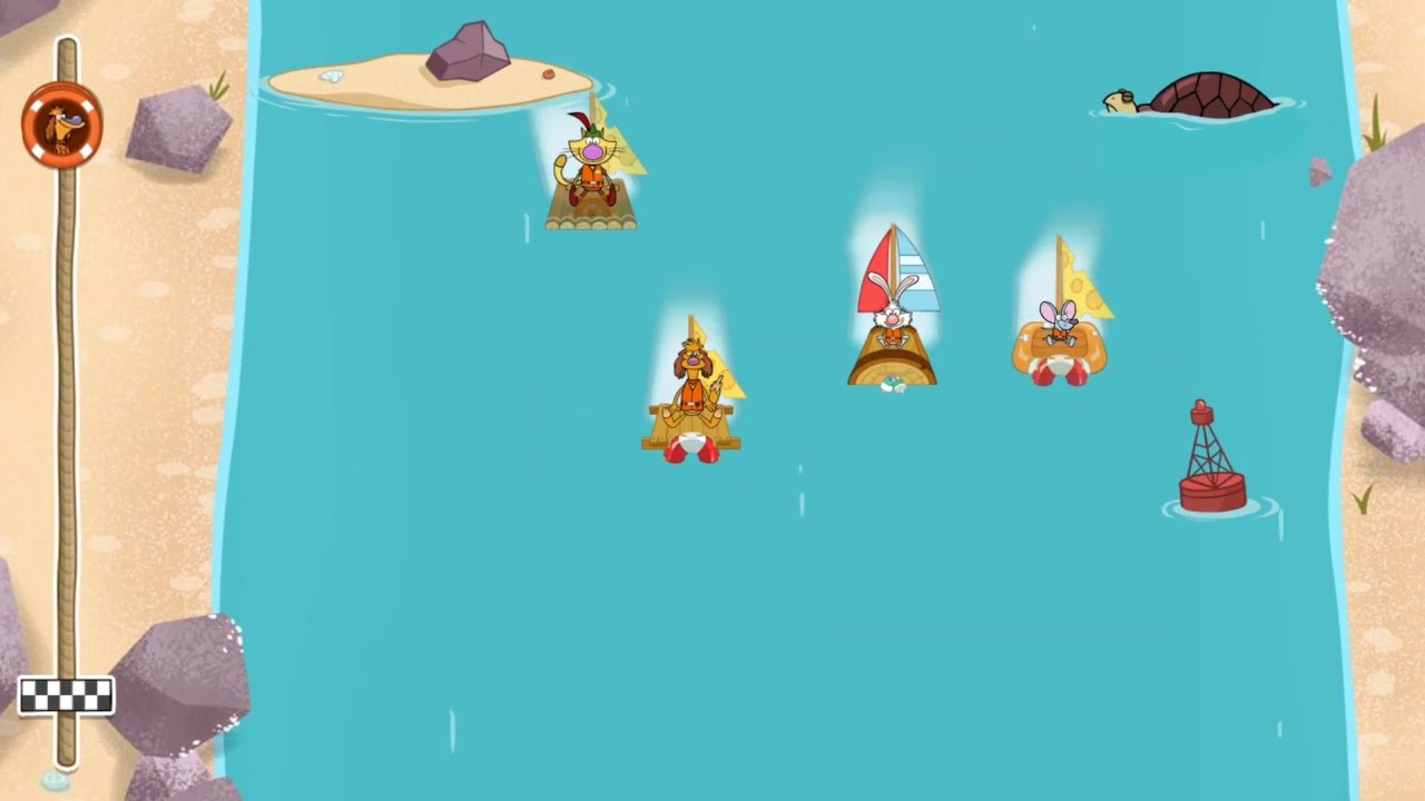 Nature Cat - Racing Rapids