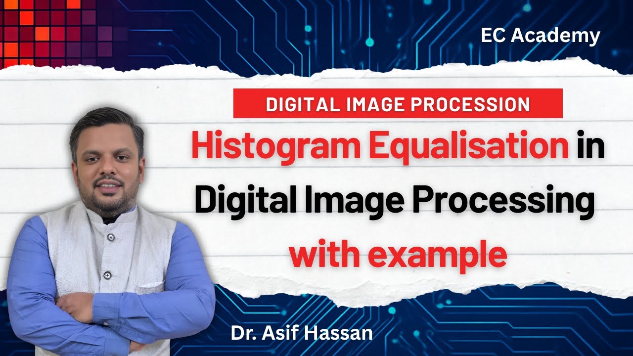 Histogram Equalization in DIP | Solved Numerical Example for Image Enhancement