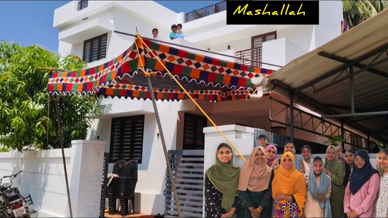 🏡Mashallah 🥰 ഒരു ചെറിയ house warming വിരുന്ന് സൽക്കാരം/ramsi natural world #home tour video
