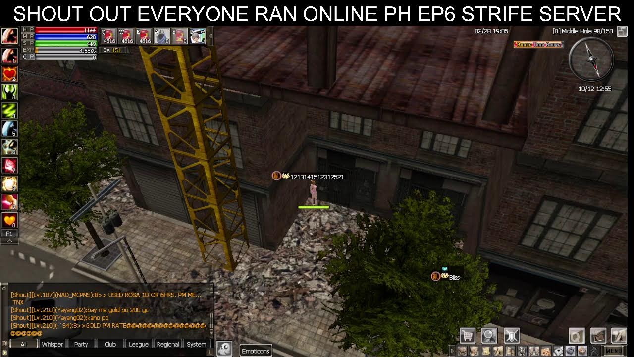 Good evening welcome to my LS GAMING RAN ONLINE PH STRIFE SHOUT OUT EVERYONE for WH