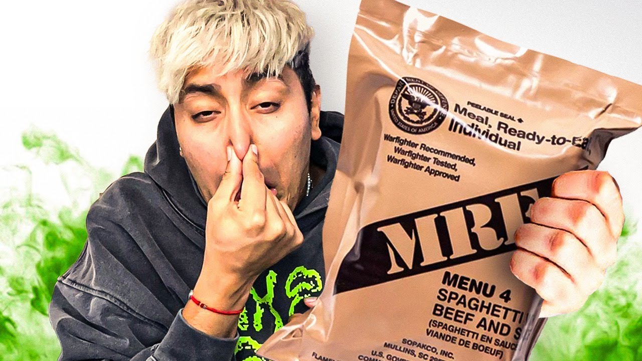 Mi ÚLTIMO VIDEO probando comida militar ☢️