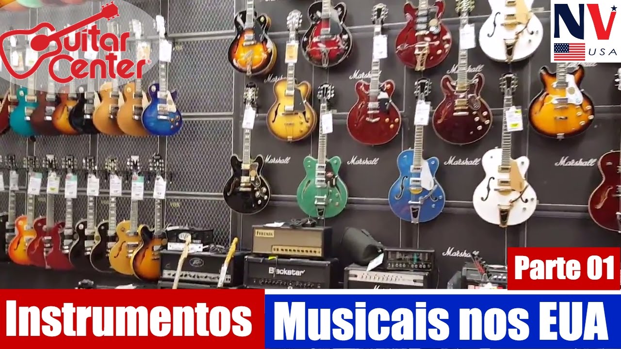 Loja de Instrumentos Musicais nos Estados Unidos - Parte 01