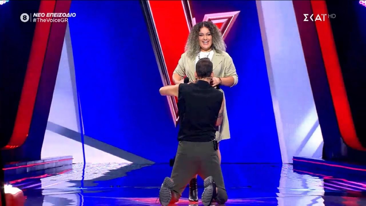 The Voice | Της έφυγε πολλές φορές ... η ζώνη , πολύ γέλιο
