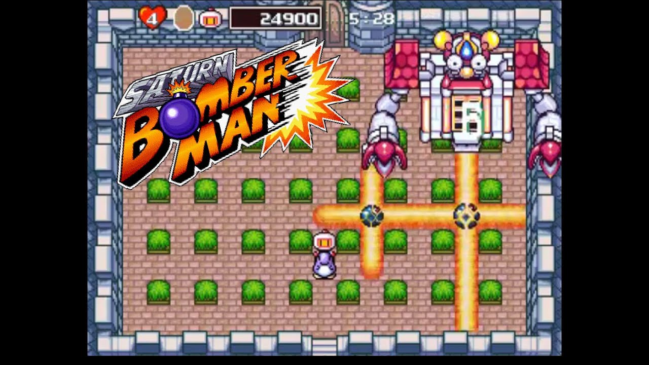 Saturn Bomberman [Sega Saturn] - Full Playthrough / Longplay