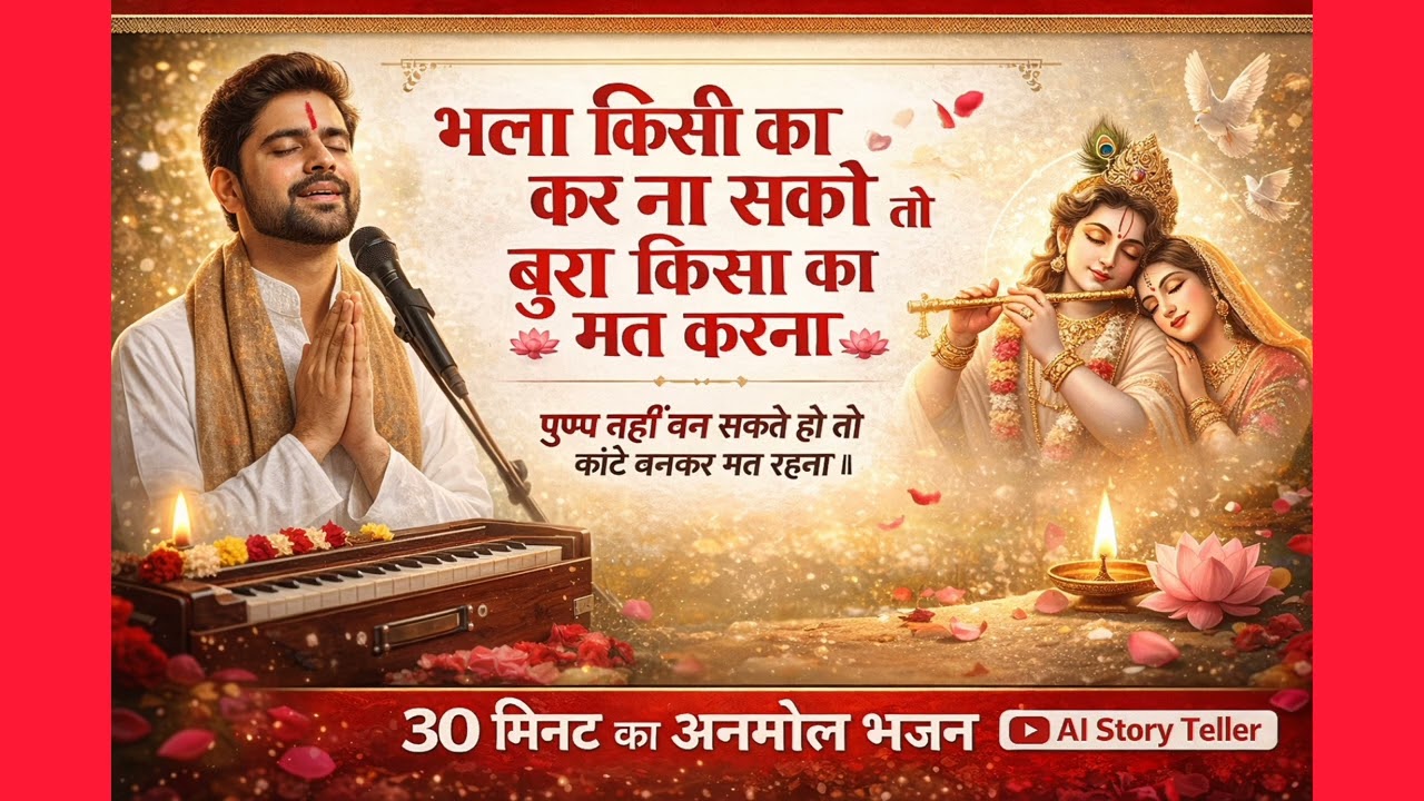 भला किसी का कर ना सको तो बुरा किसी का मत करना।🌺ek baar ise sunne se man prasann ho jaega 🌺