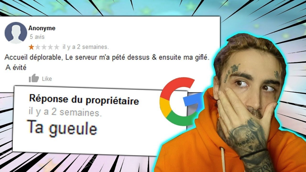 LES AVIS GOOGLE LES PLUS DRÔLES !