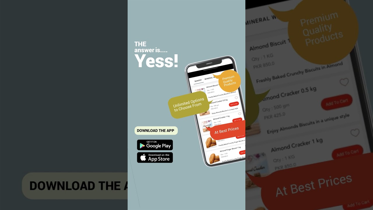 Gfood App | Premium products at affordable prices