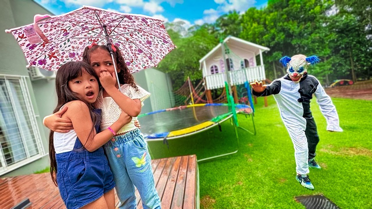 PALHAÇO MALIGNO APARECEU PRA MINHA AMIGA
