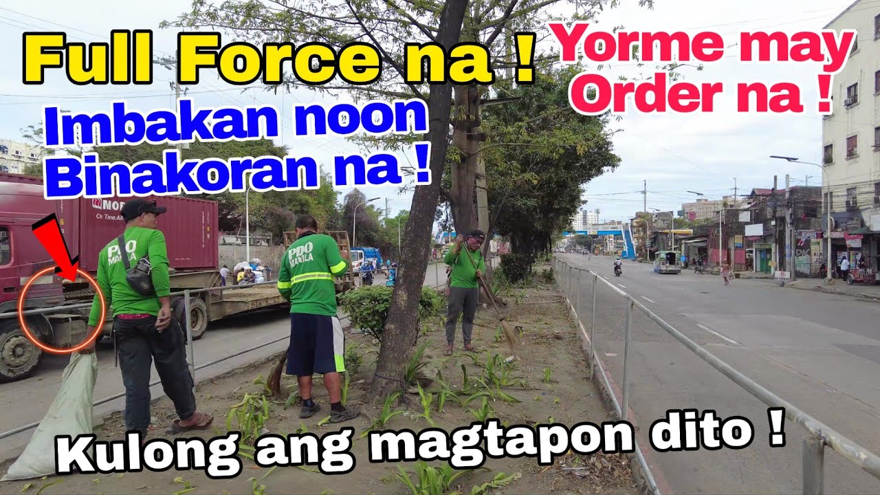 Full force na ! Yorme may order bawal na Imbakan Center Island ! Kulong ang mahuli !Rd10 Manila 2026
