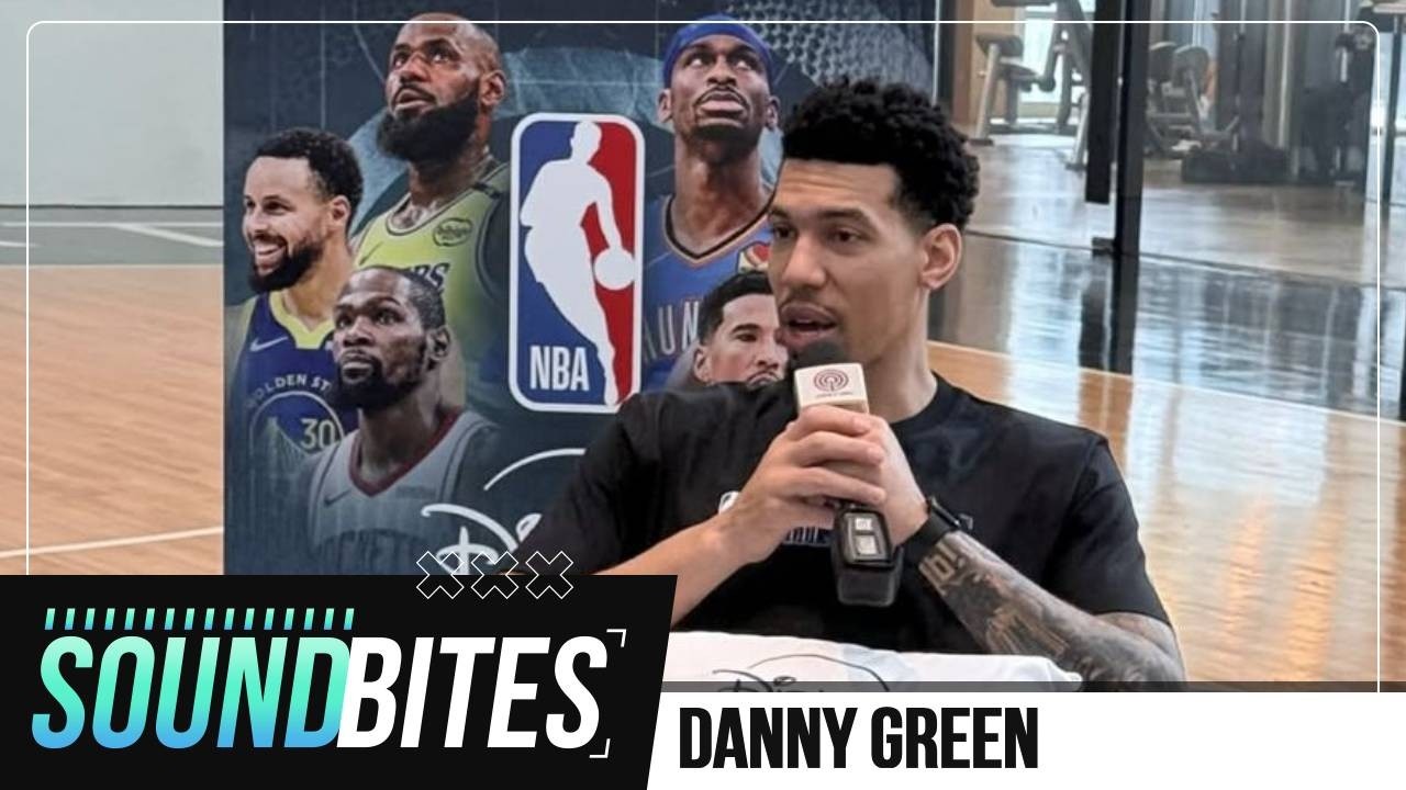 Danny Green, a 3-time NBA champ, says his legacy goes beyond titles | SOUNDBITES