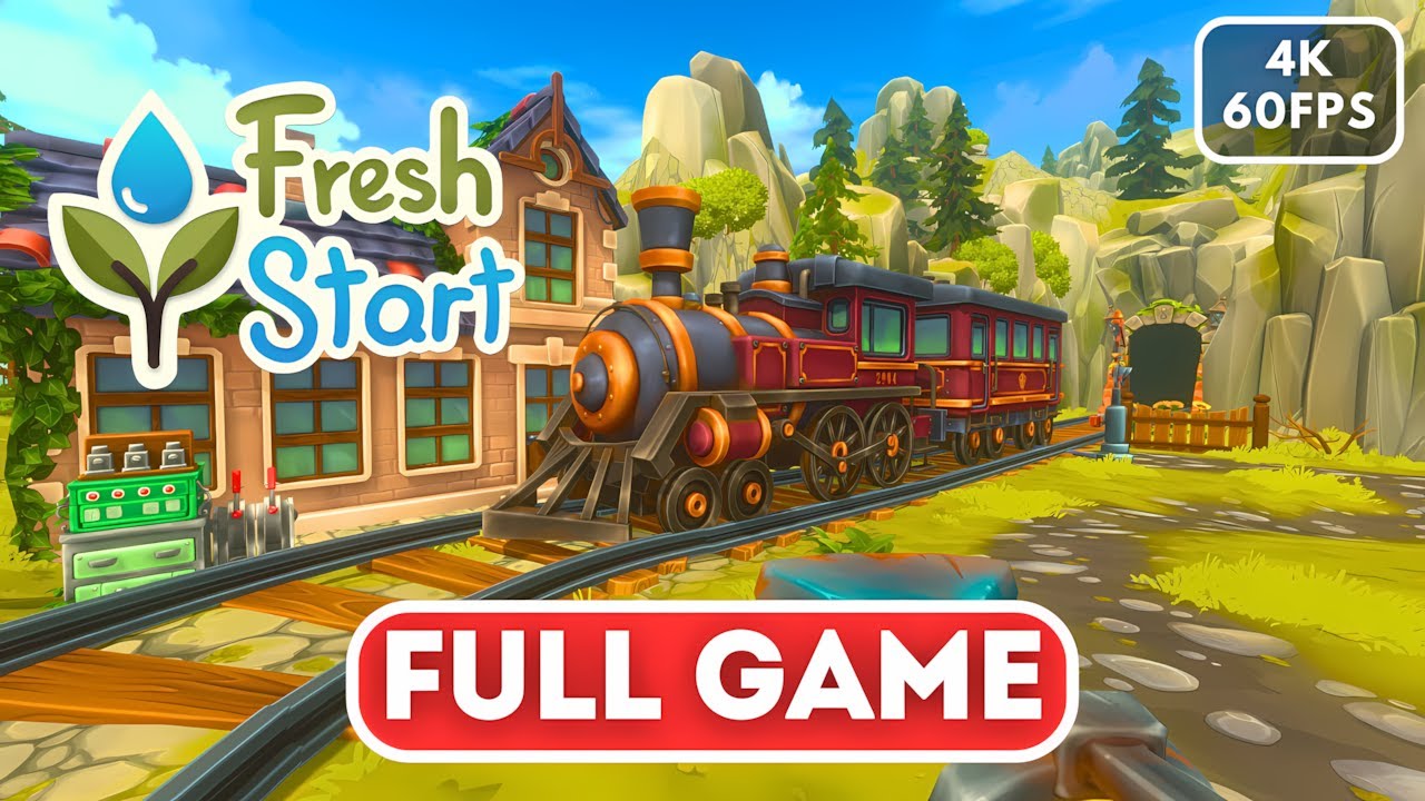 FRESH START CLEANING SIMULATOR Gameplay Walkthrough FULL GAME【4K 60FPS】No Commentary