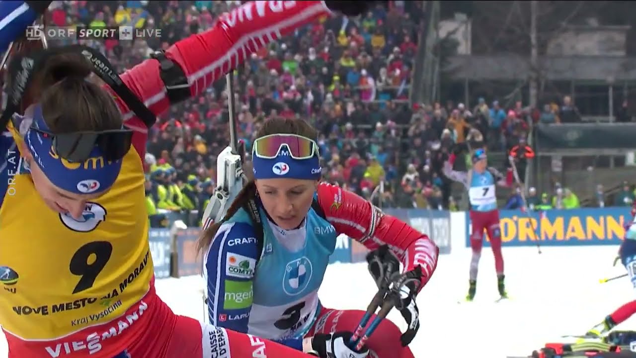 IBU Biathlon - Verfolgung Frauen - Novo Mesto 2023 - ORF HD