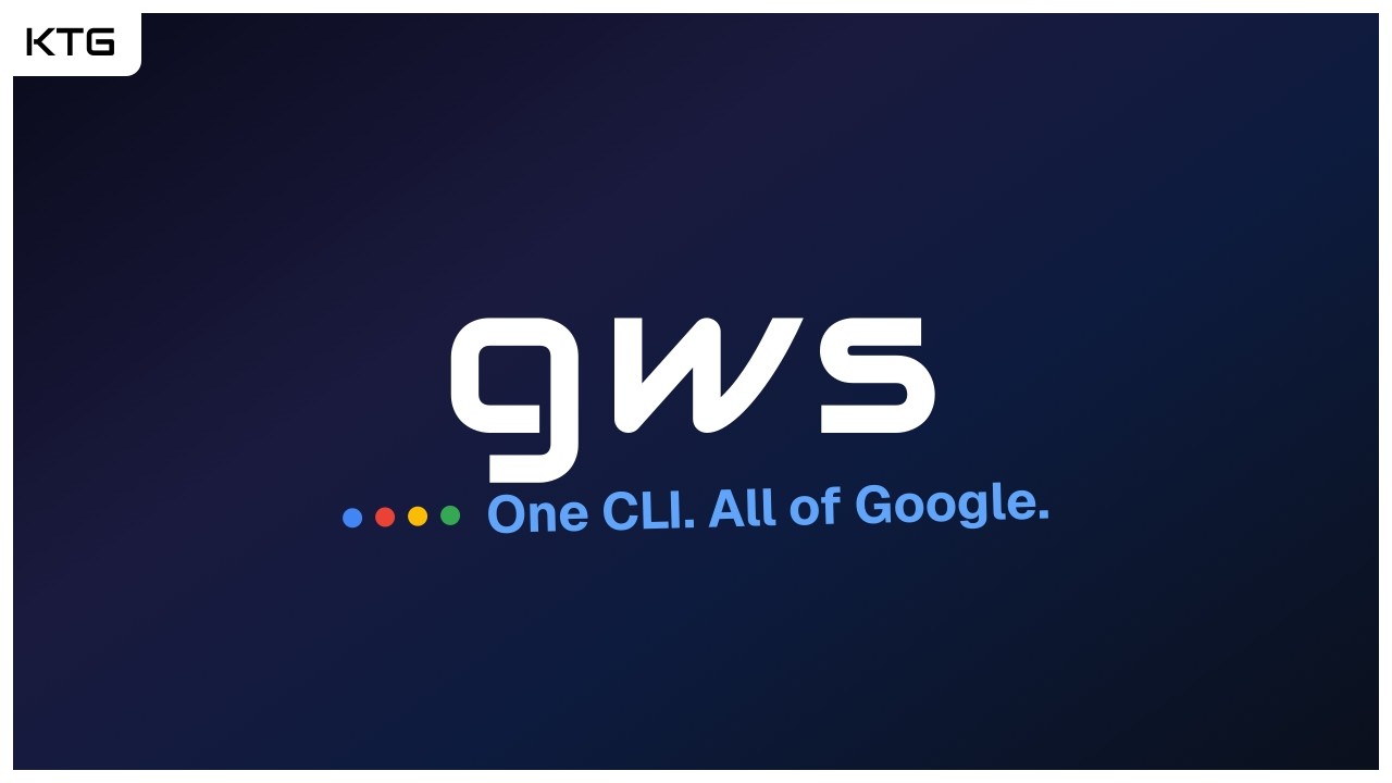 gws: One CLI for All of Google Workspace