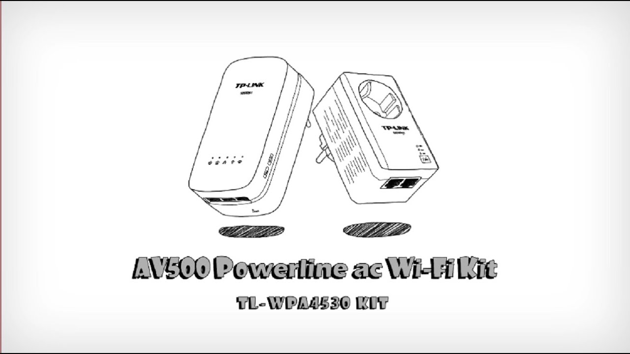 TP-Link AV500 Powerline AC750 Wi-Fi KIT (TL-WPA4530 KIT)