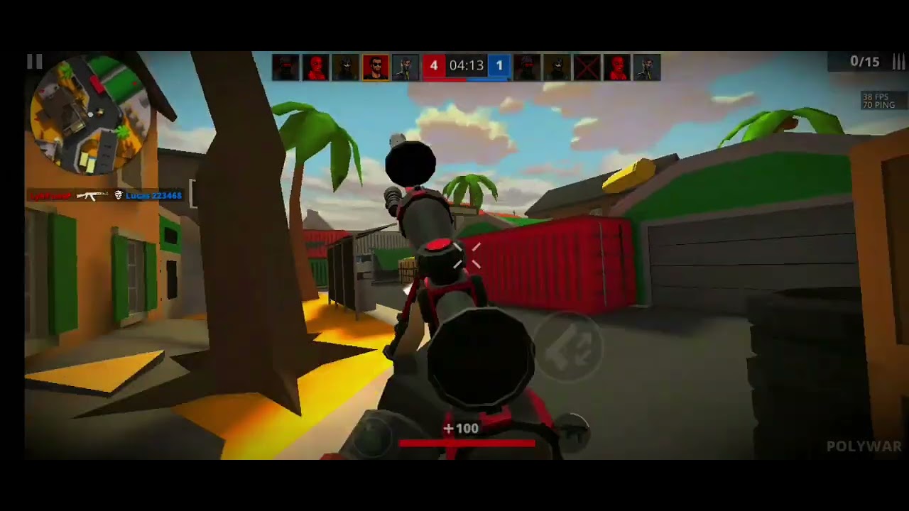 POLYWAR season 1 / Sniper M24 highlights #3 - juu4nm1_