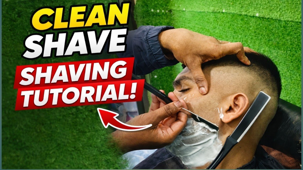 How To (Full Clean Shaving Tips) for men's | Details Step By Step Tutorial video 2026 ka