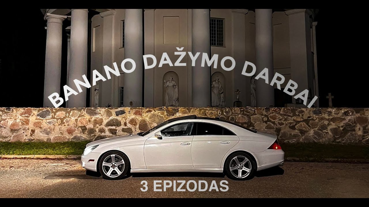 Banano dažymo darbai | 3 epizodas | Naktiniai darbai ir progresas