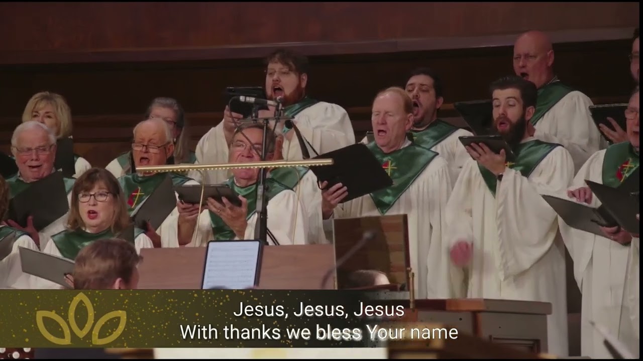 With Thanks We Bless Your Name arr. Cliff Duren (Chapelwood UMC, Houston)