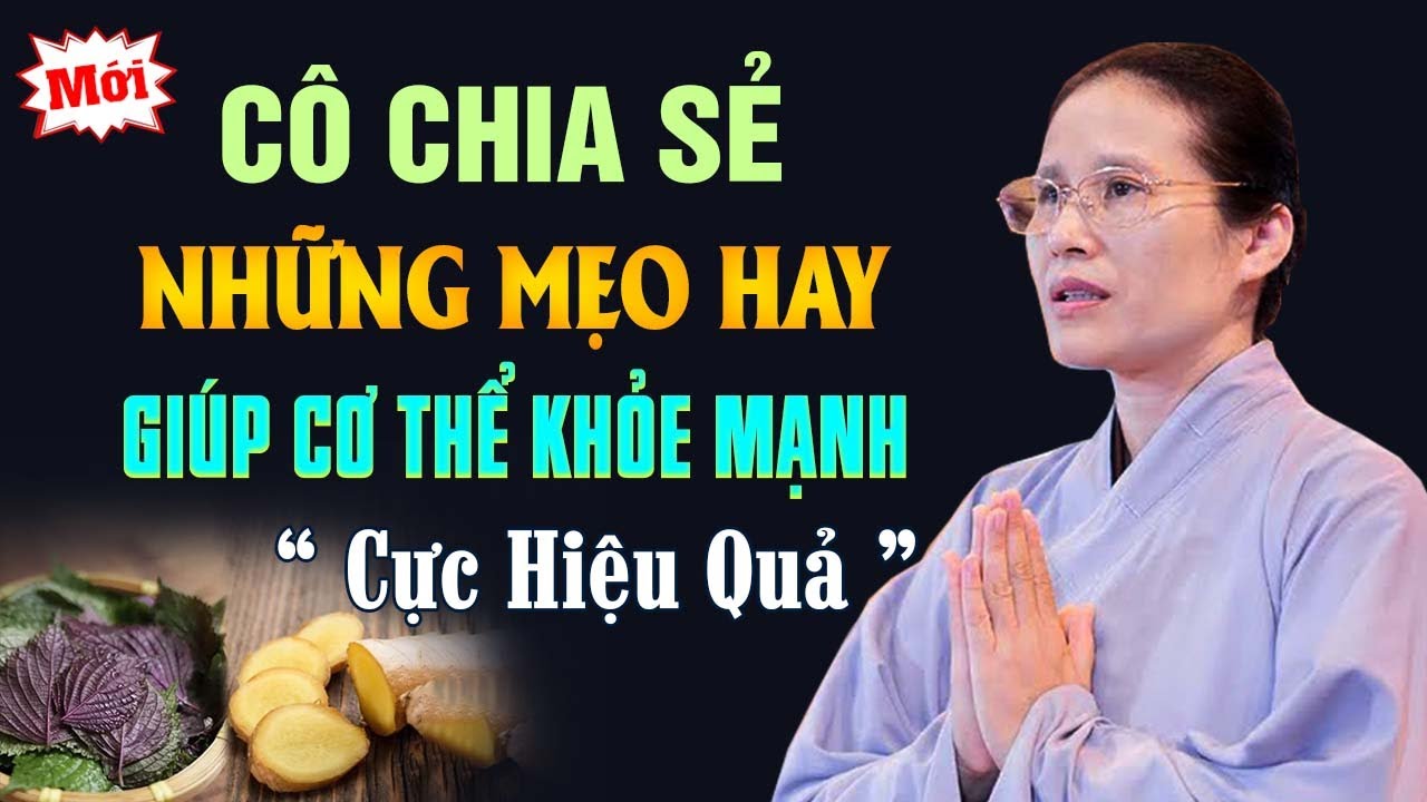Cô Chia Sẻ Những Mẹo Hay Giúp Cơ Thể Khỏe Mạnh | Cô Phạm Thị Yến
