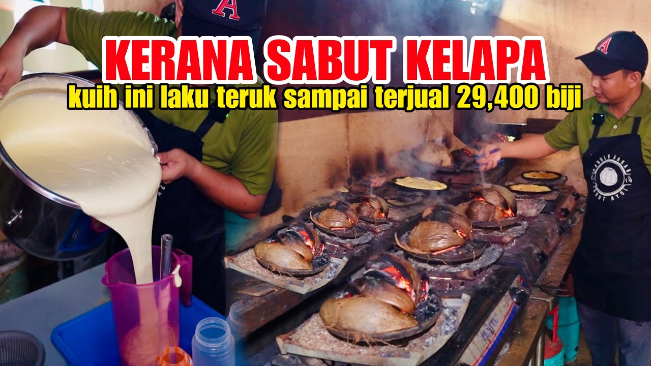 29,400 BIJI HABIS GARA GARA GUNAKAN SABUT KELAPA