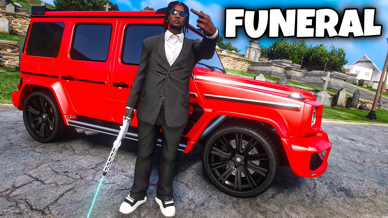 I SHOT UP my OPPS FUNERAL in GTA 5 RP..