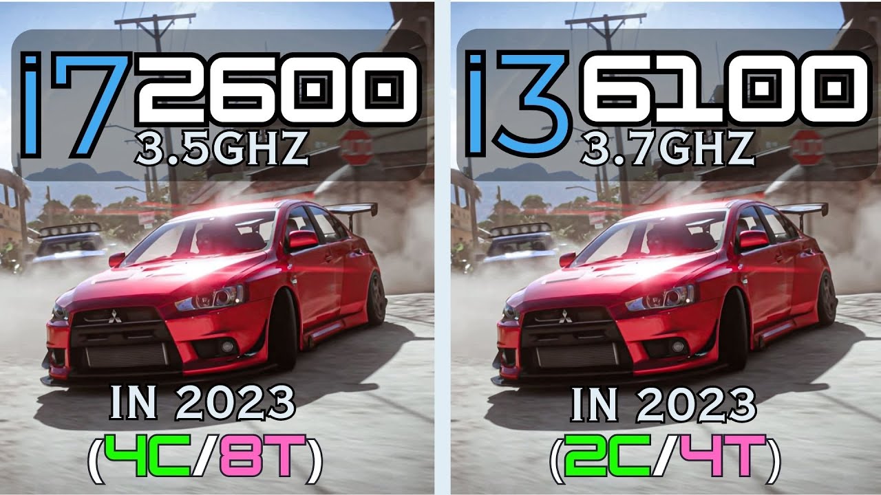 i7 2600 vs i3 6100 Tested in 12 Games | 1080p