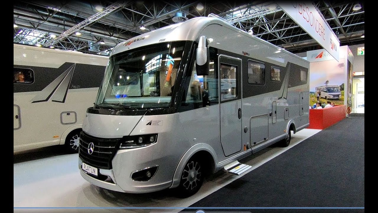 Frankia I 7900 GD Platin RV Motorhome Camper Van Mercedes Sprinter walkaround and interior K1106