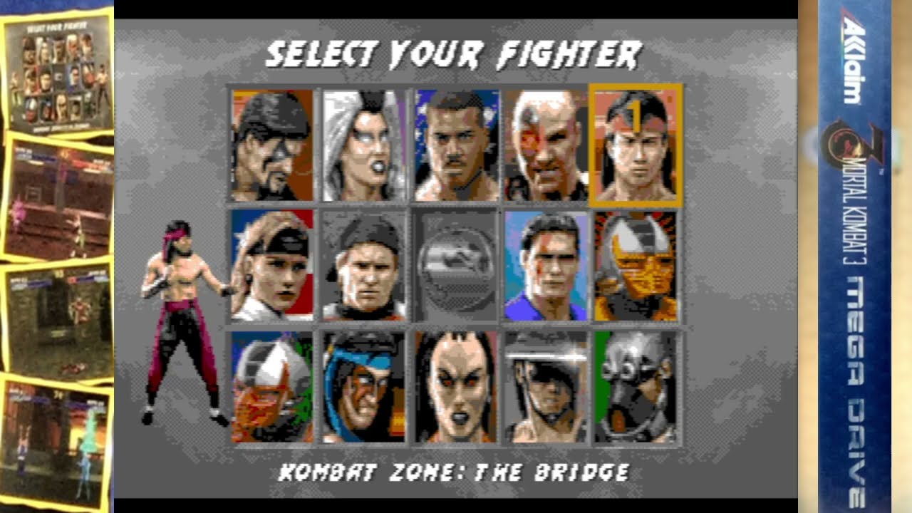 Mortal Kombat 3 | Sega Mega Drive II | 1995 | Medium Difficulty | Novice Tower