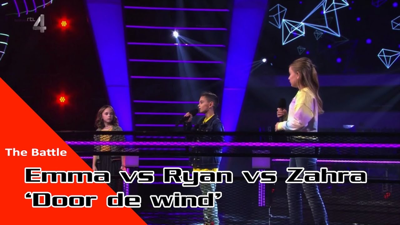 Emma vs Ryan vs Zahra | The Voice Kids 2021 | The Battle
