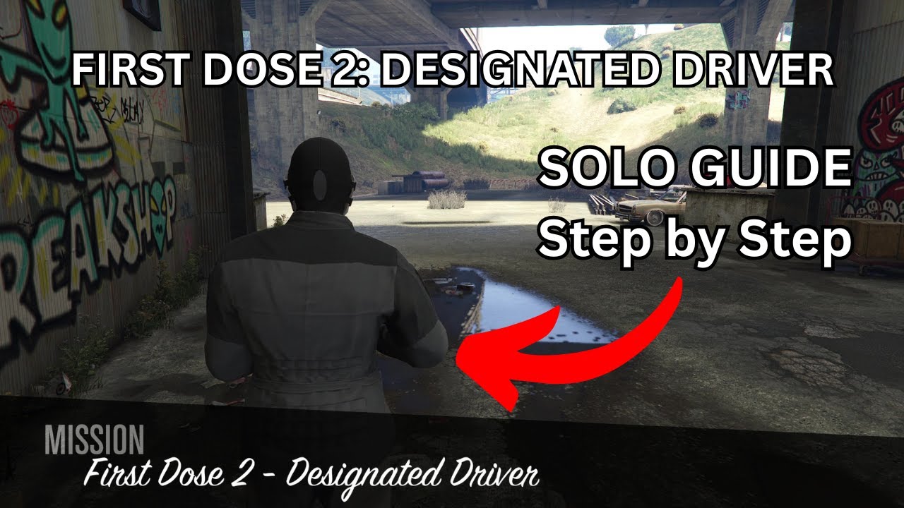 How to Complete The First Dose 2: Designated Driver Mission as a *SOLO* in GTA 5 Online