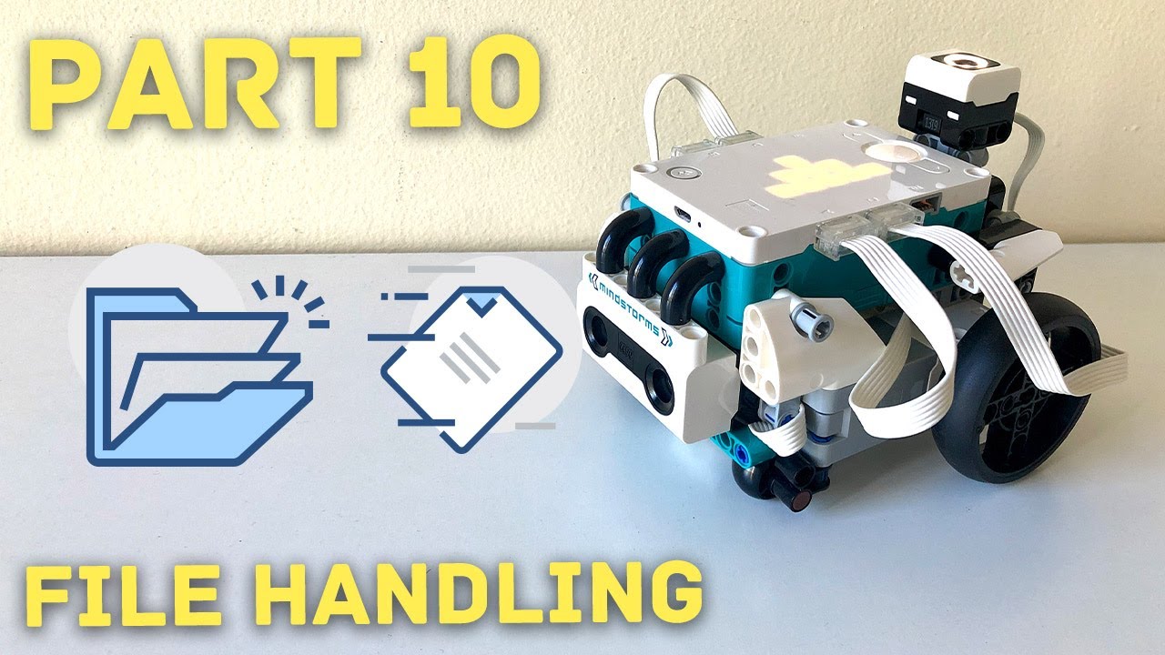 Learn Python for Mindstorms (LEGO 51515) Part 10: File Handling