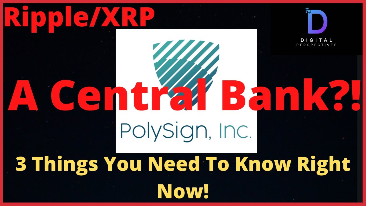 Ripple/XRP- Tick,Tock,$1Trillion Crypto Market Cap,XRP Order Books Bought Out,Polysign-Central Bank?