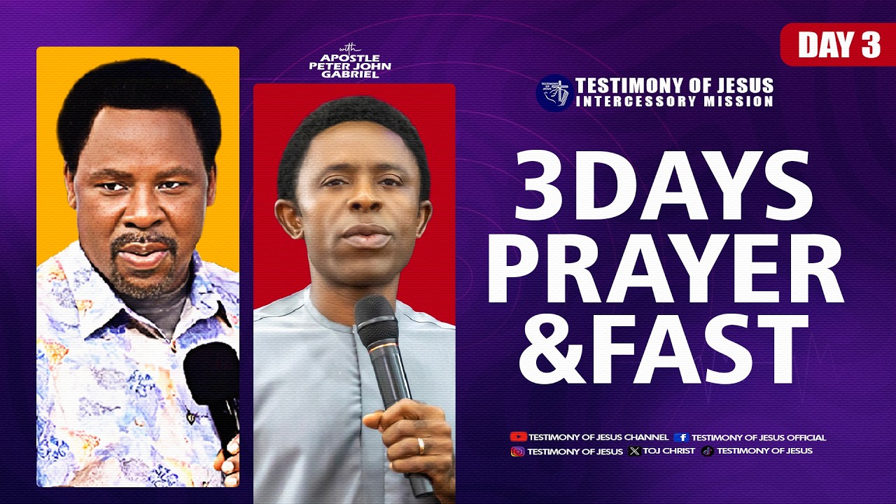 3 DAYS PRAYER AND FAST ( DAY 3 LIVE) 1ST MARCH 2026 #TestimonyOfJesusChannel    #testimonyofjesus