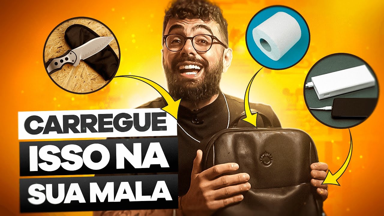 9 coisas que TODO HOMEM deve CARREGAR NA MOCHILA | moda masculina 2026
